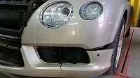 Ремонт бампера . Bentlley Continental GT