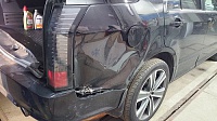 Замена заднего крыла Cadillac SRX
