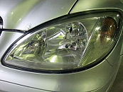 Полировка фар Mercedes A