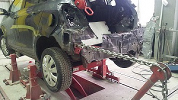 Устранение перекоса задней части