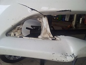 Ремонт бампера . Toyota Camry 50