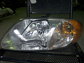 Полировка фар Dodge Caravan