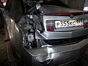 Устранение перекоса. Cadillac CLS